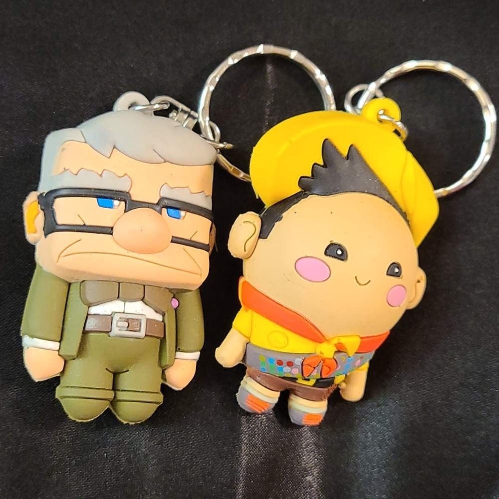 Carl and Russell figural Keychain (blind bag)